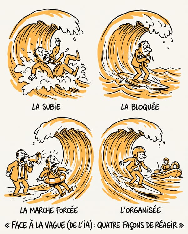 Quatre façons de réagir à l'IA : laquelle est la vôtre ?